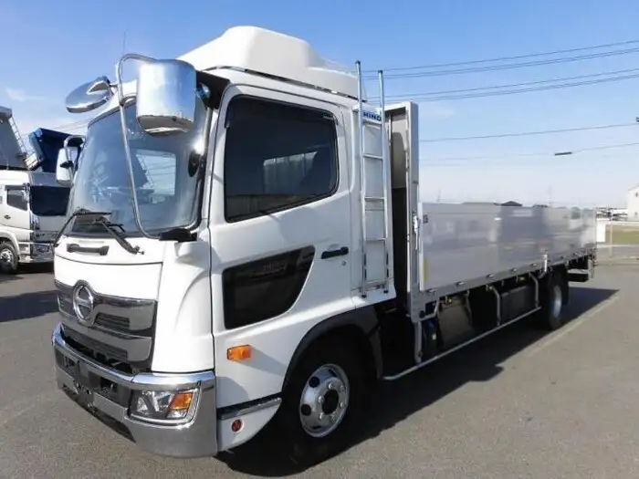 日野 レンジャー 中型/増トン 平ボディ 床鉄板 アルミブロック の中古トラック【車両No.159630】
