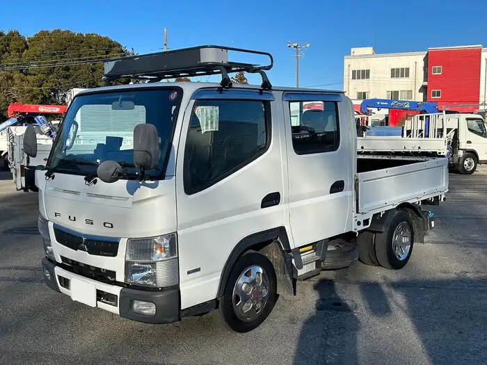 三菱 キャンター 小型 平ボディ Wキャブ TPG-FBA20 の中古トラック【車両No.159669】