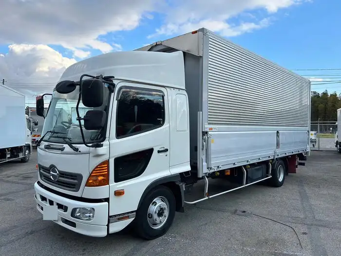 日野 レンジャー 中型/増トン ウイング パワーゲート 床鉄板 の中古トラック【車両No.159670】