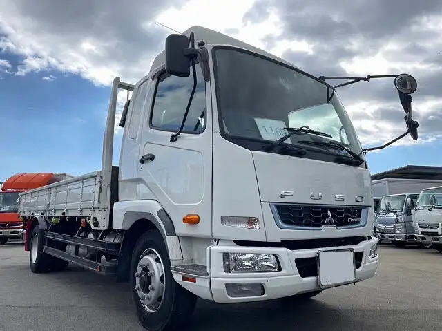 三菱 ファイター 中型/増トン 平ボディ ベッド 2KG-FK62FY の中古トラック【車両No.159646】