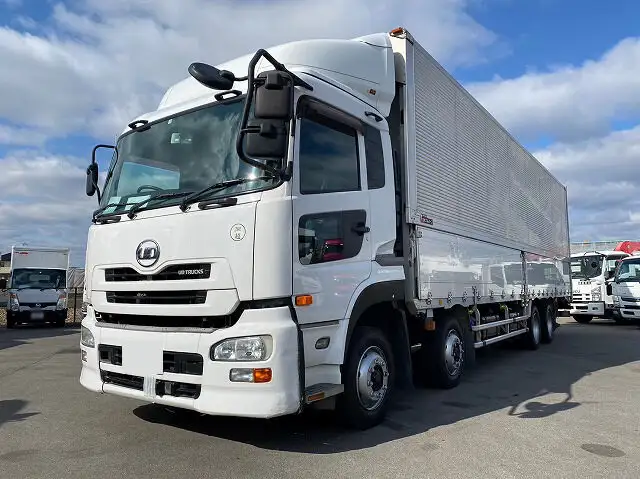 日産UD クオン 大型 ウイング パワーゲート エアサス の中古トラック【車両No.159882】