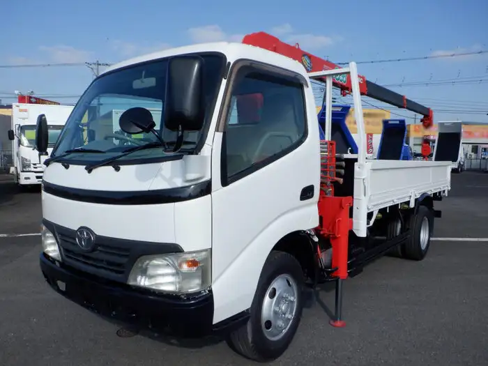 トヨタ トヨエース 小型 クレーン付 床鉄板 3段 の中古トラック【車両No.159823】
