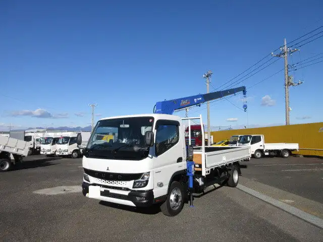 三菱 キャンター 小型 クレーン付 4段 ラジコン の中古トラック【車両No.159928】