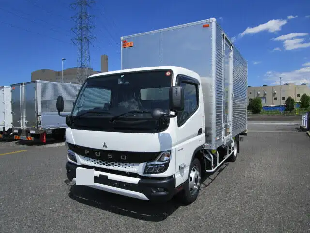 三菱 キャンター 小型 アルミバン パワーゲート サイドドア の中古トラック【車両No.159959】