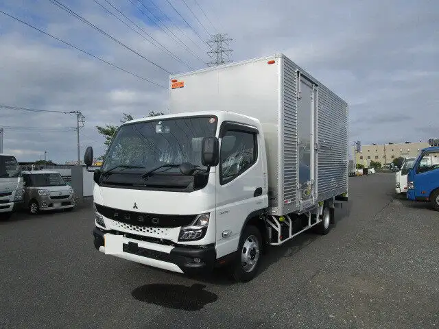 三菱 キャンター 小型 アルミバン パワーゲート サイドドア の中古トラック【車両No.159963】