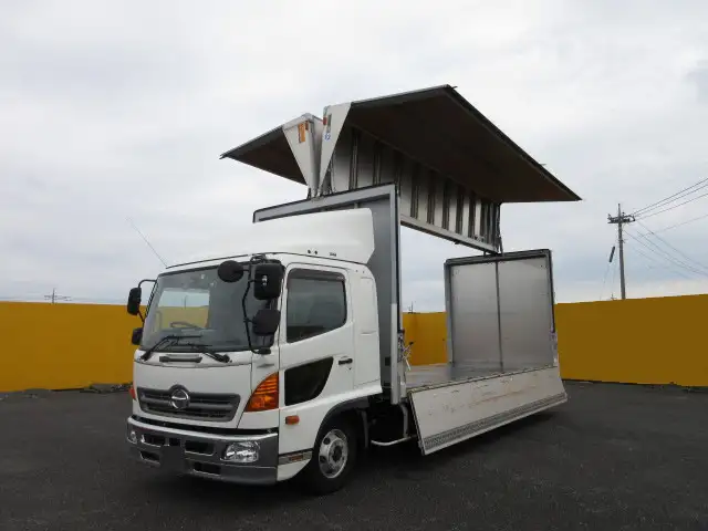 日野 レンジャー 中型/増トン ウイング 床鉄板 エアサス の中古トラック【車両No.159995】