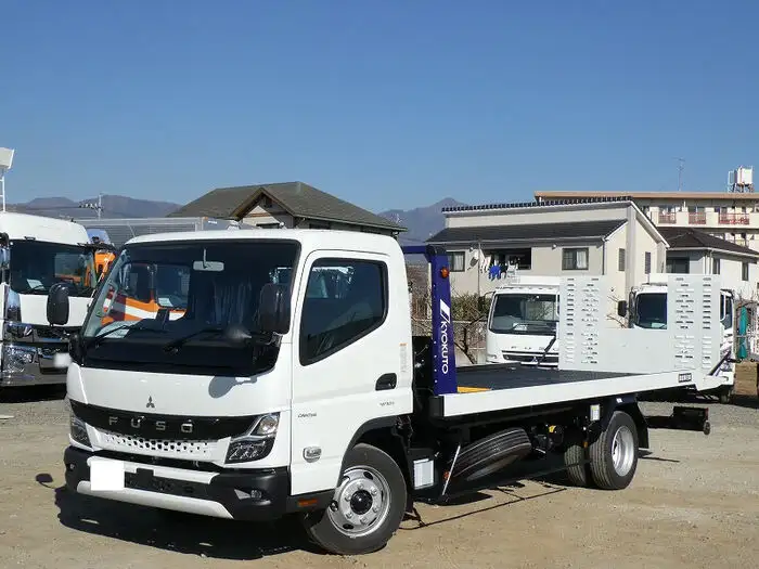 三菱 キャンター 小型 車両重機運搬 ラジコン ウインチ の中古トラック【車両No.159946】