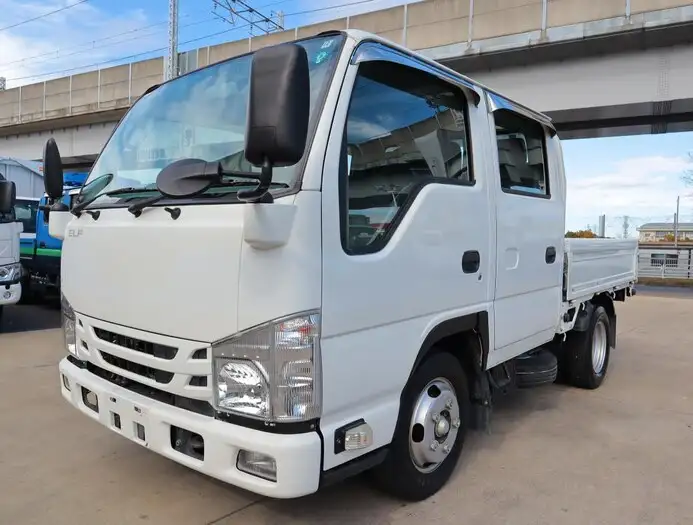 いすゞ エルフ 小型 平ボディ Wキャブ TRG-NJR85A の中古トラック【車両No.159933】