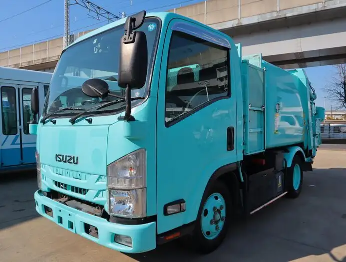 いすゞ エルフ 小型 パッカー車 巻き込み式 回転ダンプ式 の中古トラック【車両No.159972】