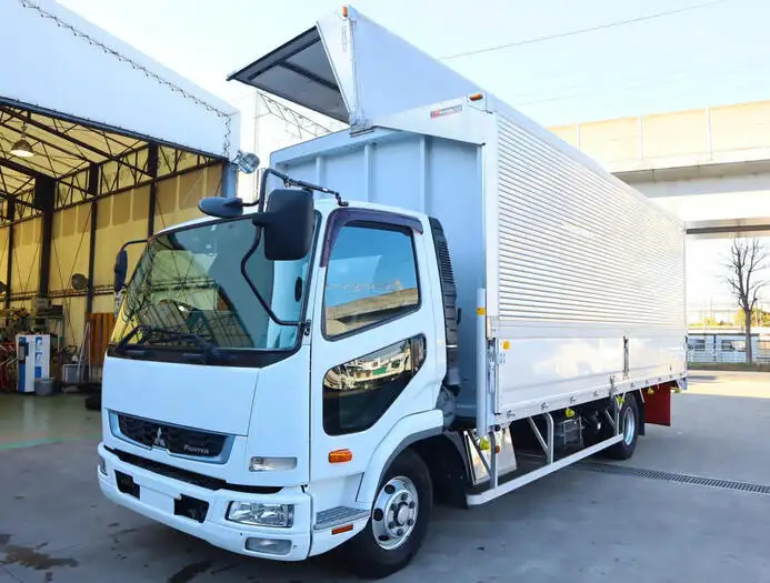 三菱 ファイター 中型/増トン ウイング エアサス 2KG-FK74F の中古トラック【車両No.159973】