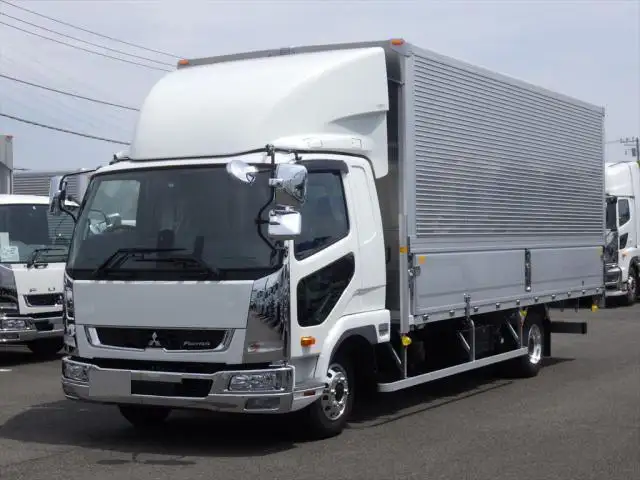 三菱 ファイター 中型/増トン ウイング エアサス ベッド の中古トラック【車両No.160057】
