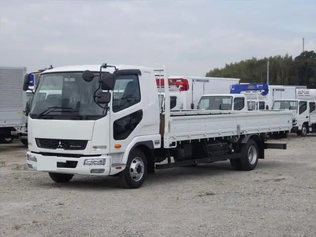 三菱 ファイター 中型/増トン 平ボディ ベッド 2KG-FK62F の中古トラック【車両No.160071】