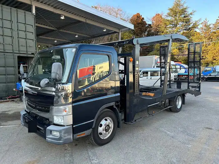 三菱 キャンター 小型 車両重機運搬 ラジコン フックイン の中古トラック【車両No.160137】
