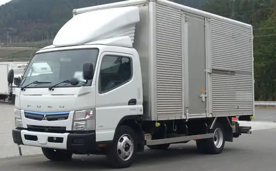 三菱 キャンター 小型 アルミバン パワーゲート サイドドア の中古トラック【車両No.160124】
