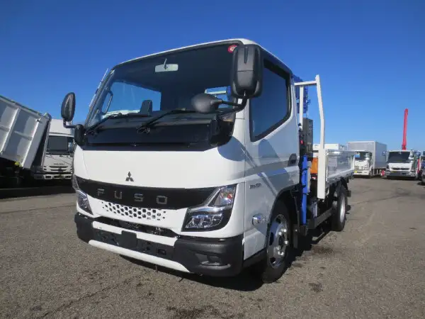 三菱 キャンター 小型 クレーン付 4段 ラジコン の中古トラック【車両No.159804】