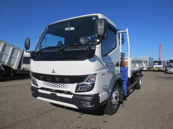 三菱 キャンター 小型 クレーン付 4段 ラジコン の中古トラック【車両No.159815】