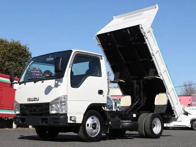 いすゞ エルフ 小型 ダンプ 強化 コボレーン の中古トラック【車両No.159782】