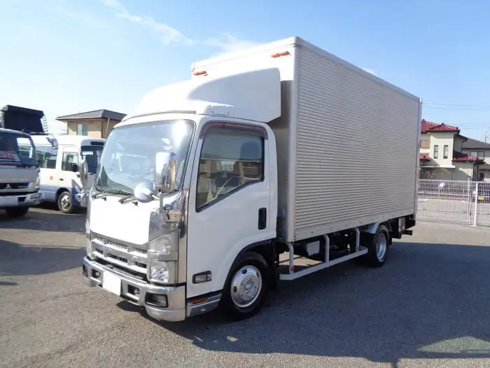 いすゞ エルフ 小型 アルミバン パワーゲート TKG-NMR85N の中古トラック【車両No.160037】