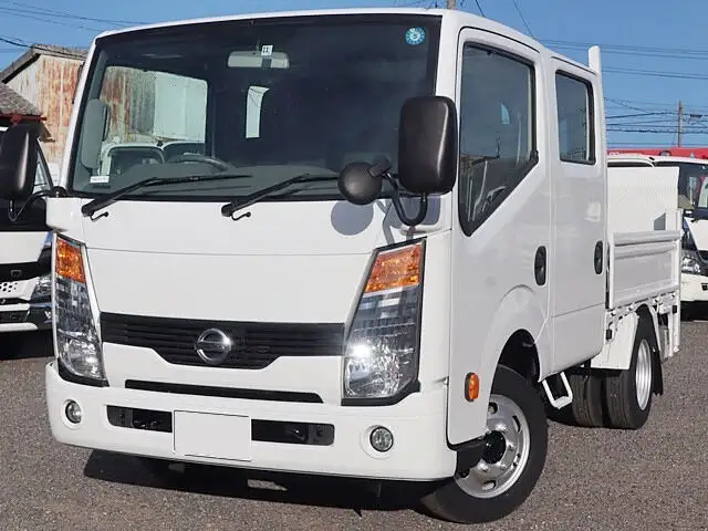 日産 アトラス 小型 平ボディ Wキャブ パワーゲート の中古トラック【車両No.160065】