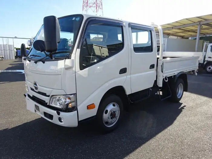 日野 デュトロ 小型 平ボディ Wキャブ 床鉄板 の中古トラック【車両No.160268】