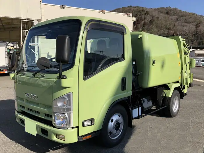 いすゞ エルフ 小型 パッカー車 巻き込み式 回転ダンプ式 の中古トラック【車両No.160265】