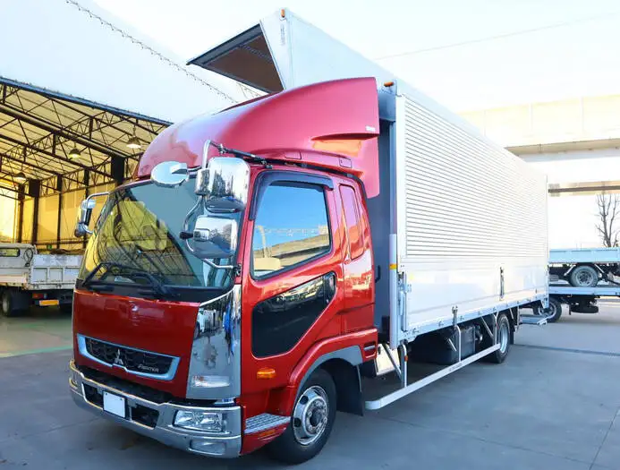 三菱 ファイター 中型/増トン ウイング パワーゲート 床鉄板 の中古トラック【車両No.160253】