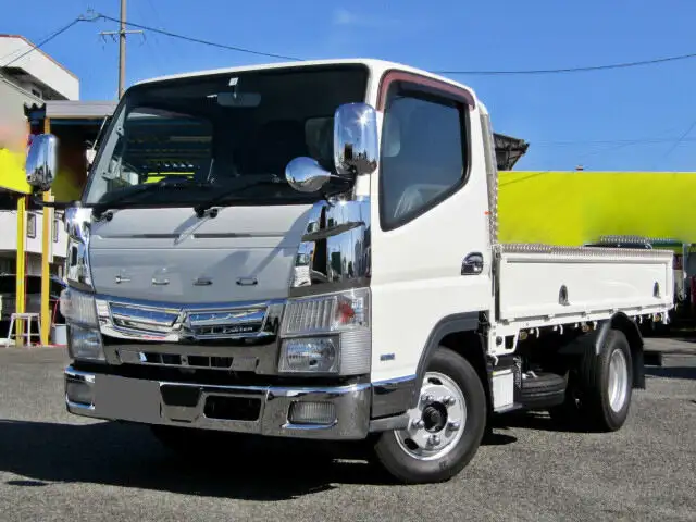 三菱 キャンター 小型 平ボディ 床鉄板 2RG-FBA20 の中古トラック【車両No.160366】