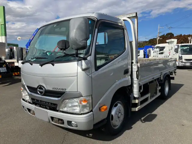 日野 デュトロ 小型 平ボディ 床鉄板 TKG-XZU645M の中古トラック【車両No.160472】