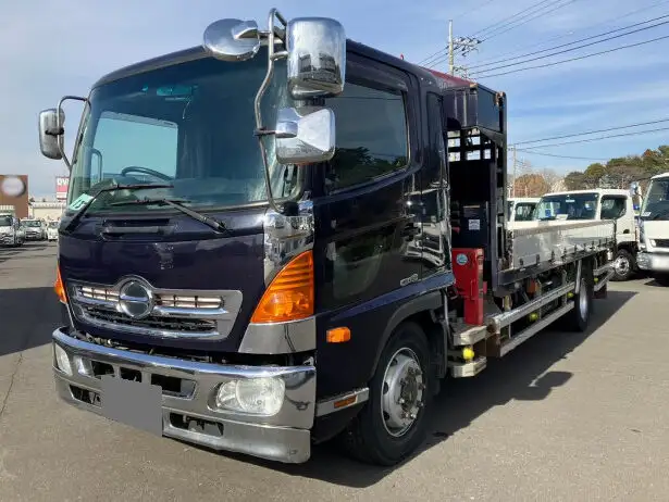 日野 レンジャー 中型/増トン クレーン付 アルミブロック 4段 の中古トラック【車両No.160478】