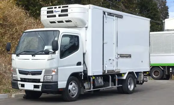 三菱 キャンター 小型 冷凍冷蔵 低温 パワーゲート の中古トラック【車両No.160486】