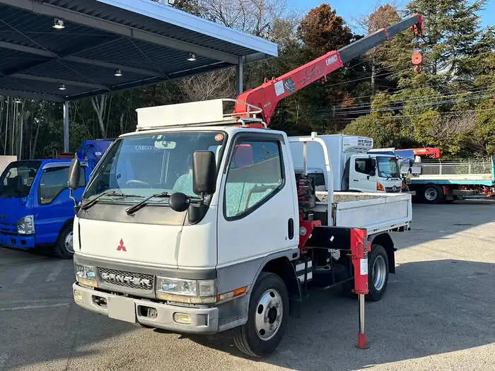 三菱 キャンター 小型 クレーン付 3段 ラジコン の中古トラック【車両No.160451】