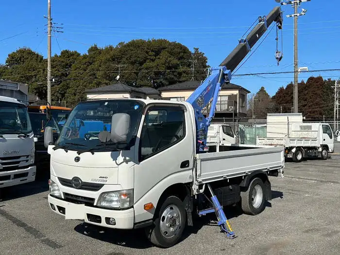 日野 デュトロ 小型 クレーン付 4段 ラジコン の中古トラック【車両No.160452】