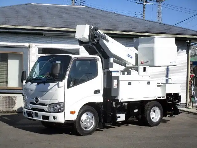 日野 デュトロ 小型 高所・建柱車 高所作業車 2RG-XZU600X の中古トラック【車両No.160179】