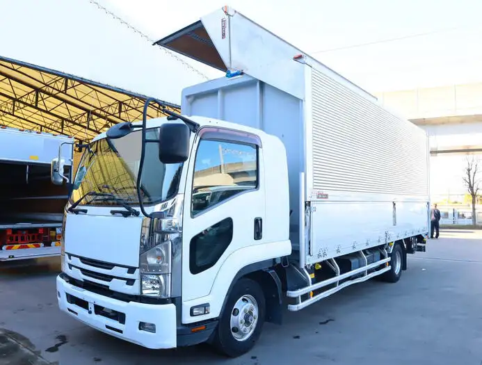いすゞ フォワード 中型/増トン ウイング パワーゲート ベッド の中古トラック【車両No.160592】