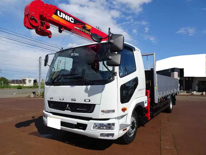 三菱 ファイター 中型/増トン クレーン付 アルミブロック エアサス の中古トラック【車両No.160546】