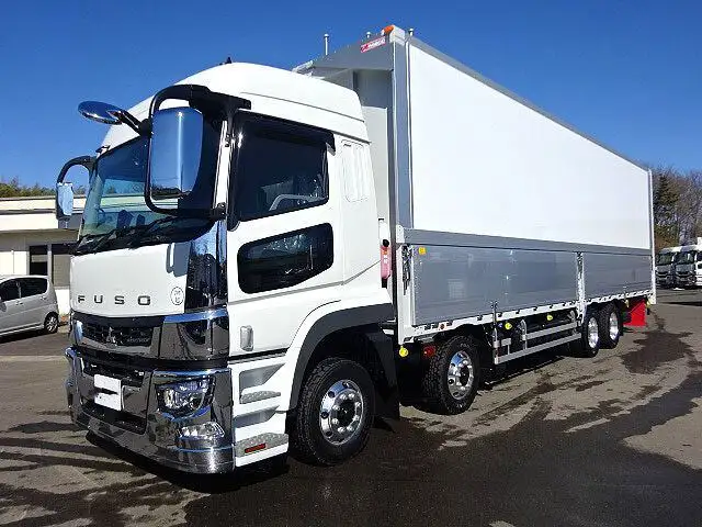 三菱 スーパーグレート 大型 ウイング ハイルーフ ベッド の中古トラック【車両No.160559】