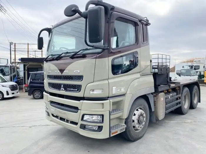 三菱 スーパーグレート 大型 トラクター 2デフ ベッド の中古トラック【車両No.160597】