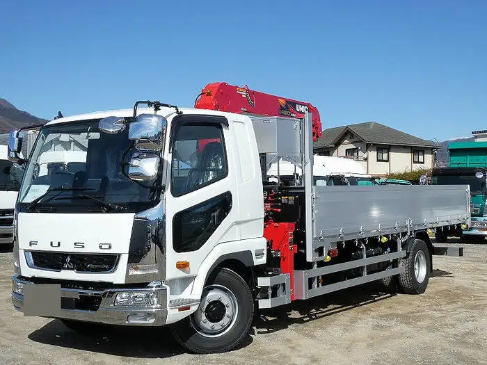 三菱 ファイター 中型/増トン クレーン付 アルミブロック 4段 の中古トラック【車両No.160734】