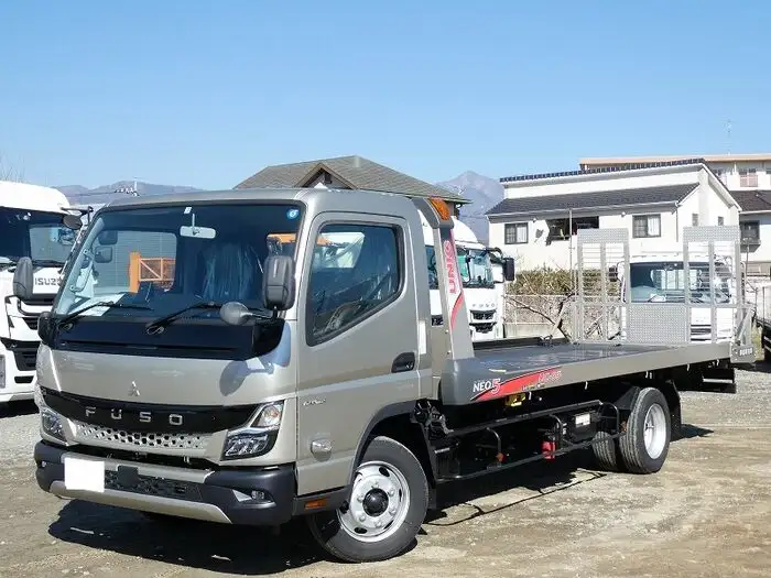 三菱 キャンター 小型 車両重機運搬 ラジコン ウインチ の中古トラック【車両No.160710】