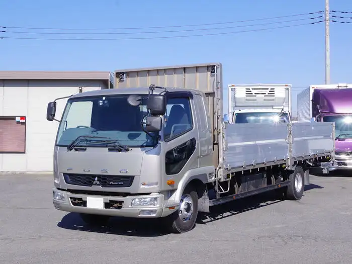 三菱 ファイター 中型/増トン 平ボディ アルミブロック ベッド の中古トラック【車両No.160748】