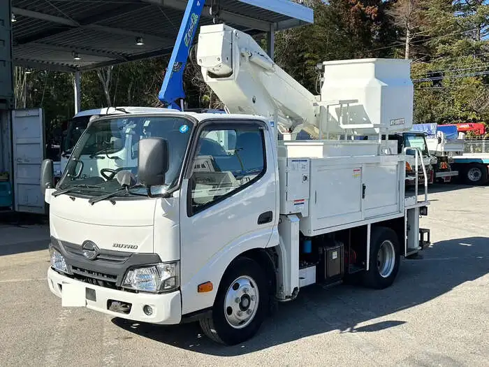 日野 デュトロ 小型 高所・建柱車 高所作業車 電工仕様 の中古トラック【車両No.160791】