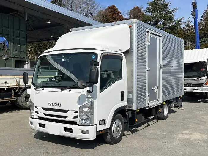 いすゞ エルフ 小型 アルミバン パワーゲート サイドドア の中古トラック【車両No.160796】
