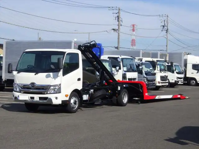 日野 デュトロ 小型 車両重機運搬 ラジコン ウインチ の中古トラック【車両No.160639】