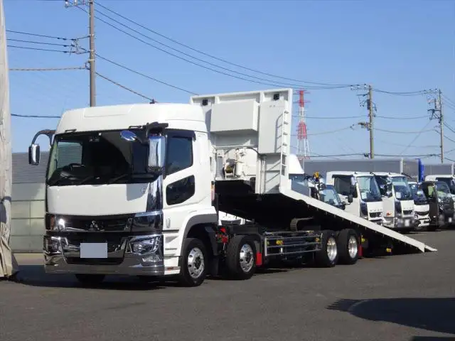 三菱 スーパーグレート 大型 車両重機運搬 ハイルーフ ラジコン の中古トラック【車両No.160679】