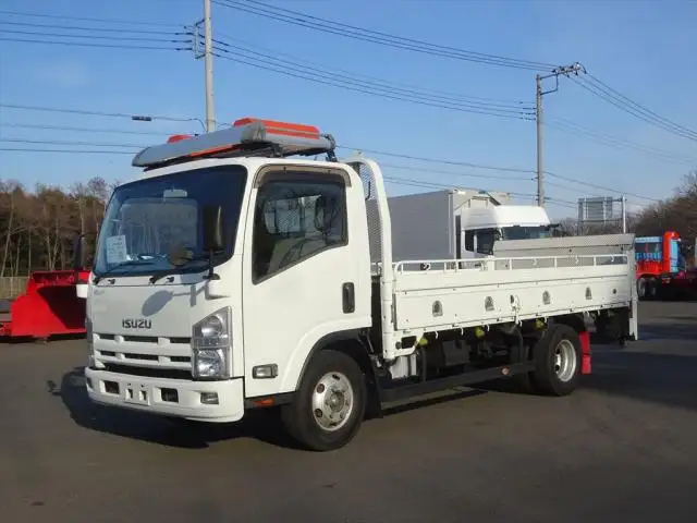 いすゞ エルフ 小型 平ボディ パワーゲート SKG-NPR85YN の中古トラック【車両No.160644】