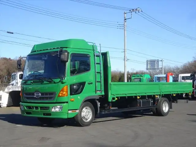 日野 レンジャー 中型/増トン 平ボディ ベッド TKG-FD9JLAA の中古トラック【車両No.160645】