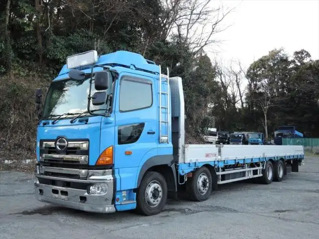 日野 プロフィア 大型 平ボディ 床鉄板 アルミブロック の中古トラック【車両No.160642】