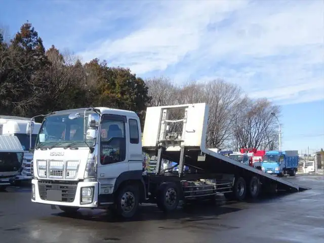 いすゞ ギガ 大型 車両重機運搬 ラジコン ウインチ の中古トラック【車両No.160625】