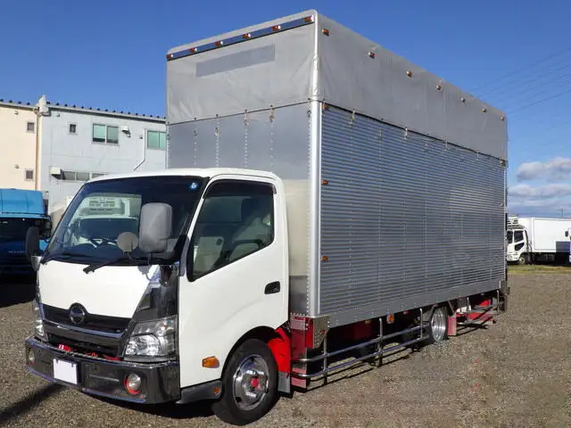 日野 デュトロ 小型 アルミバン オープンバン TKG-XZU720M の中古トラック【車両No.160823】