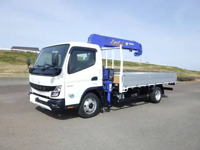 三菱 キャンター 小型 クレーン付 アルミブロック 5段 の中古トラック【車両No.160865】